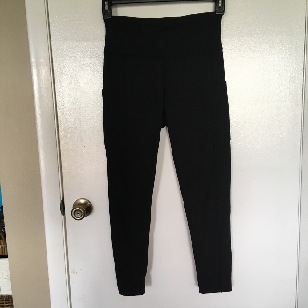 DYCE Active Black High-Waisted Leggings SZ M